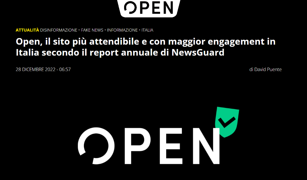 Open e Newsguard